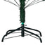 kunstigt juletræ med lys og kuglesæt 150 cm PVC grøn