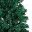 kunstigt juletræ med lys og kuglesæt 210 cm PVC grøn