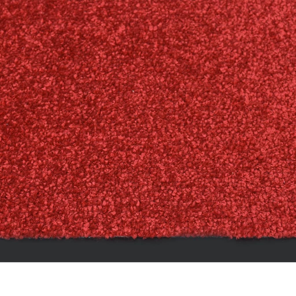 dørmåtte 80x120 cm rød
