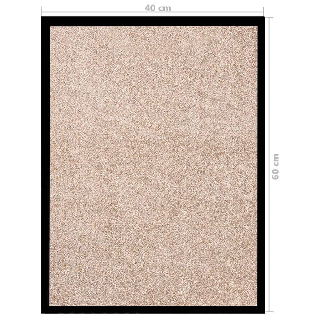dørmåtte 40x60 cm beige