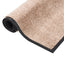 dørmåtte 80x120 cm beige