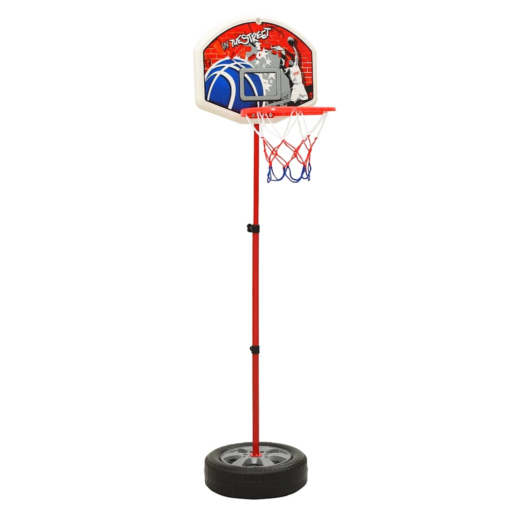 basketballsæt til børn 120 cm justerbart billede