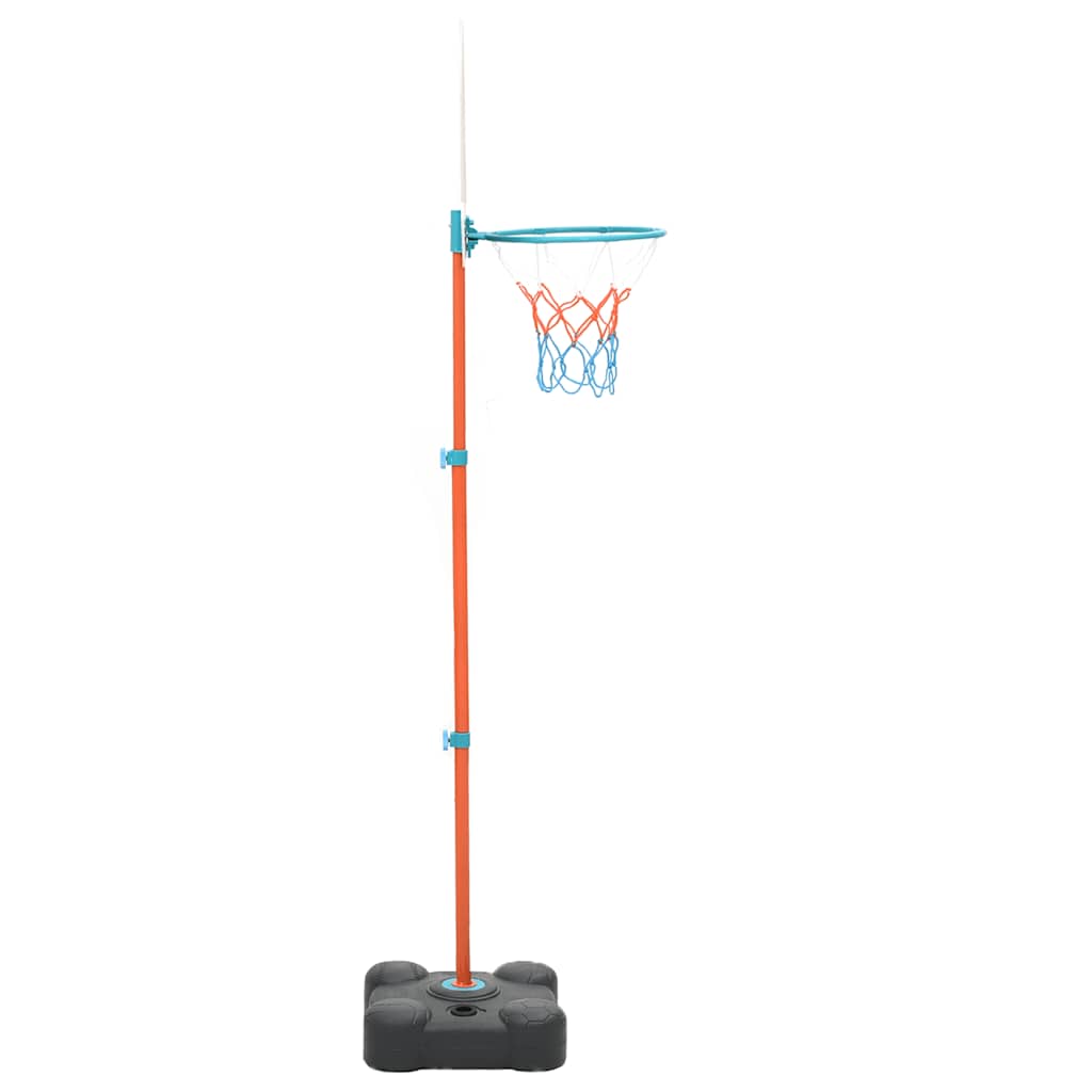 bærbart basketballsæt justerbart 109-141 cm