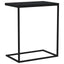sidebord 55x35x66 cm konstrueret træ sort