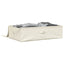 opbevaringskasse 70x40x18 cm stof cremefarvet
