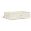opbevaringskasse 70x40x18 cm stof cremefarvet