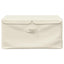 opbevaringskasser 2 stk. 50x30x25 cm stof cremefarvet
