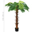 kunstig cycaspalme med potte 160 cm grøn