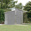 haveskur 270x130x208,5 cm galvaniseret stål grå