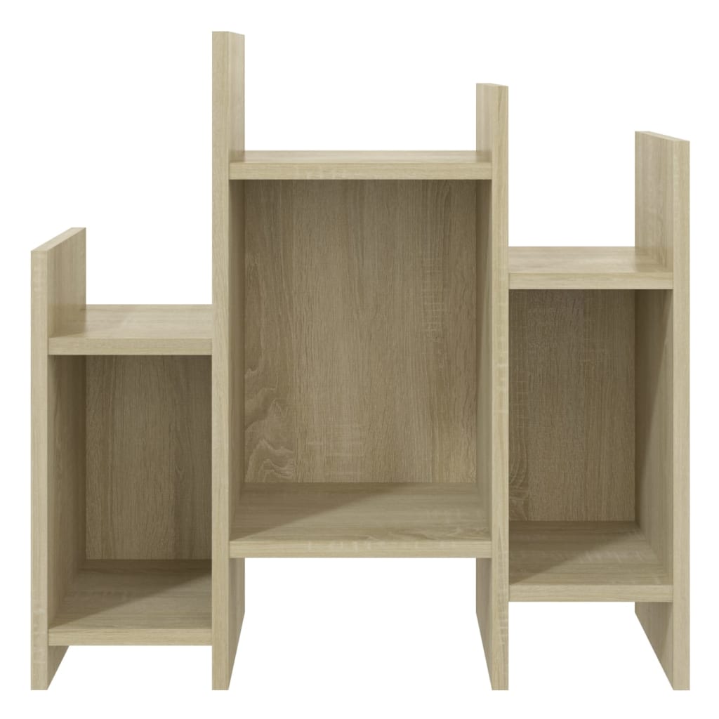 sideskab 60x26x60 cm konstrueret træ sonoma-eg