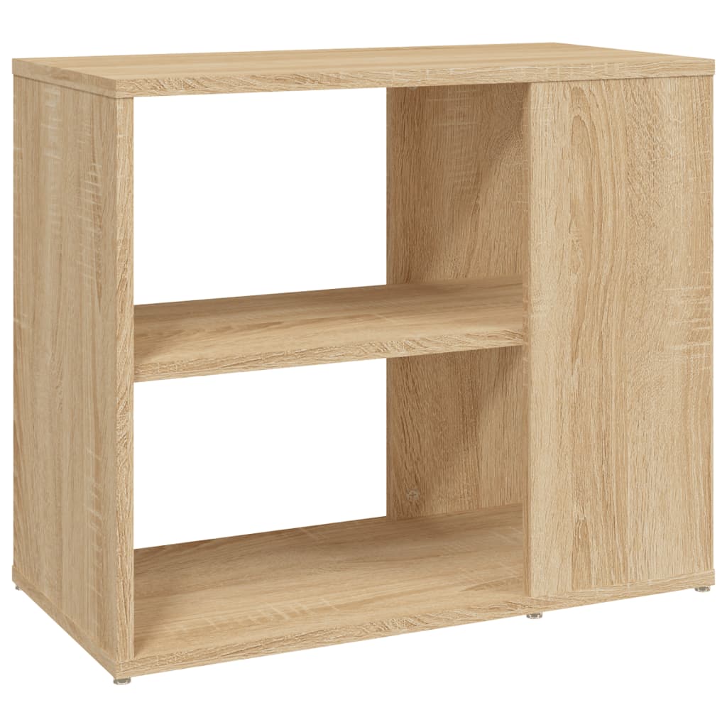 sideskab 60x30x50 cm konstrueret træ sonoma-eg