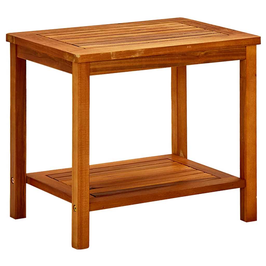 sofabord 50x35x45 cm massivt akacietræ