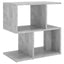 sengebord 50x30x51,5 cm konstrueret træ betongrå