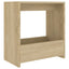 sidebord 50x26x50 cm konstrueret træ sonoma-eg
