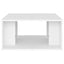 sofabord 4 stk. 33x33x33 cm konstrueret træ hvid