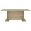 sofabord 103,5x60x40 cm konstrueret træ sonoma-eg
