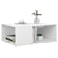 sofabord 90x67x33 cm konstrueret træ hvid