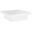 sofabord 90x90x28 cm konstrueret træ hvid