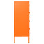 kommode 80x35x101,5 cm Orange