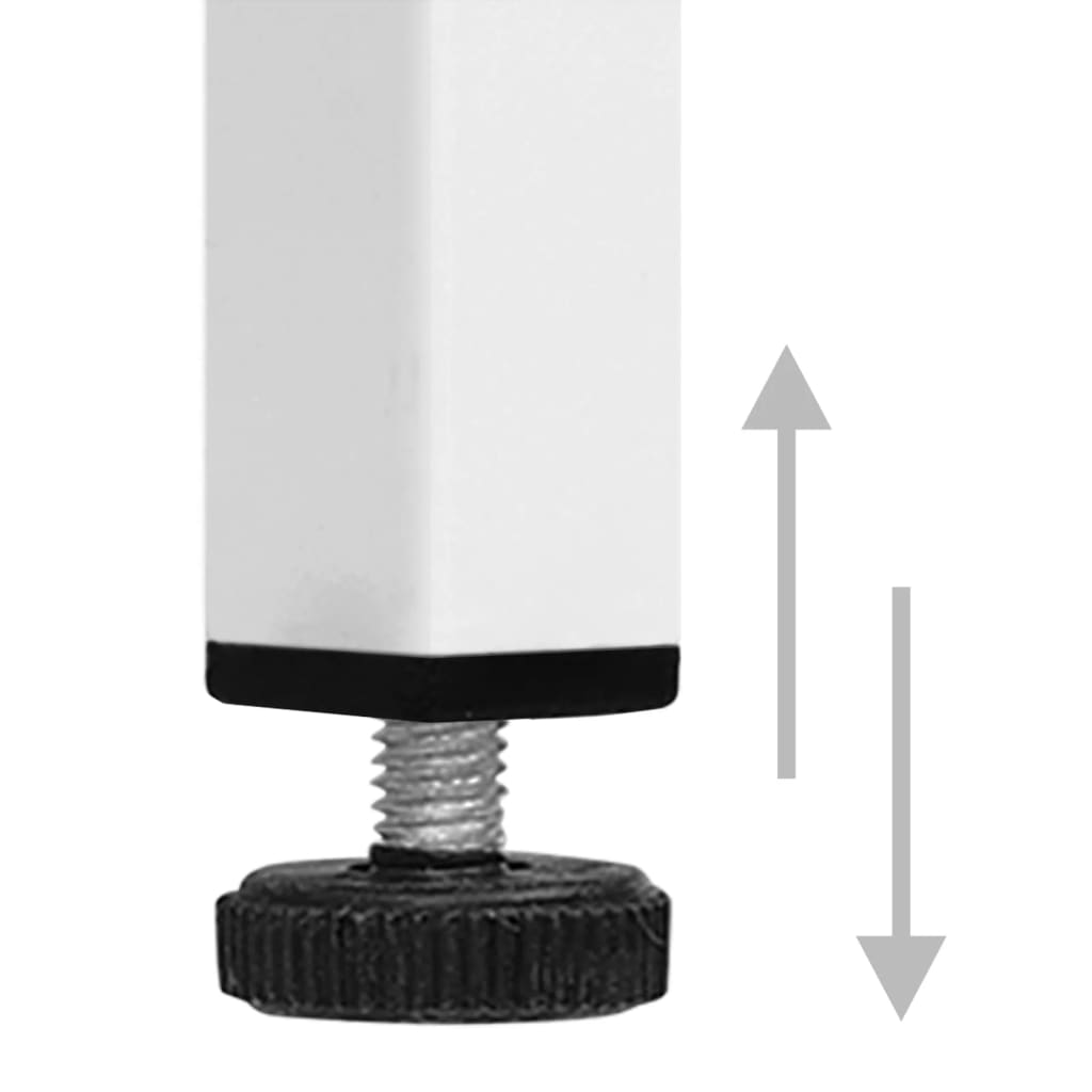 kommode 80x35x101,5 cm  Hvid