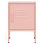 natbord 35x35x51 cm stål pink
