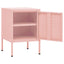 natbord 35x35x51 cm stål pink