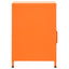 natbord 35x35x51 cm stål orange