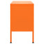 tv-skab 105x35x50 cm stål Orange