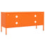 tv-skab 105x35x50 cm stål Orange
