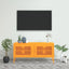 tv-skab 105x35x50 cm stål Sennepsgul