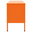 tv-skab 105x35x50 cm stål Orange