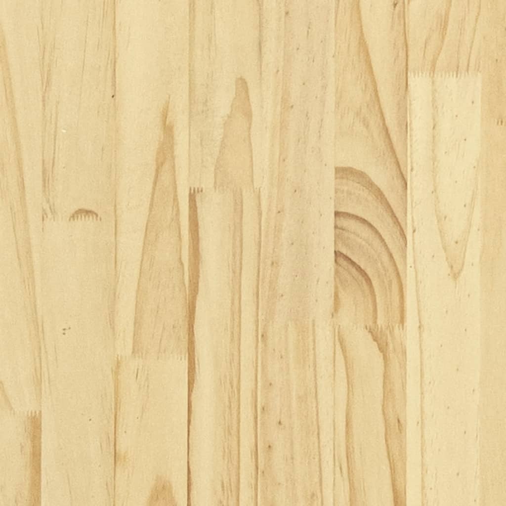 bogreol 100x30x70 cm 2 hylder massivt fyrretræ