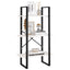 opbevaringsreol 60x30x105 cm massivt fyrretræ hvid