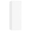 tv-borde 4 stk. 30,5x30x90 cm konstrueret træ hvid