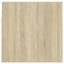 sengeskabe 2 stk. 30,5x30x30 cm konstrueret træ sonoma-eg