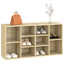 skobænk 103x30x55 cm konstrueret træ sonoma-eg