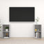 tv-skabe 2 stk. 72x35x36,5 cm konstrueret træ betongrå