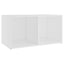 tv-skabe 4 stk. 72x35x36,5 cm konstrueret træ hvid