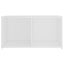 tv-skabe 4 stk. 72x35x36,5 cm konstrueret træ hvid
