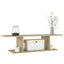 væghængt tv-skab 103x30x26,5 cm sonoma-eg