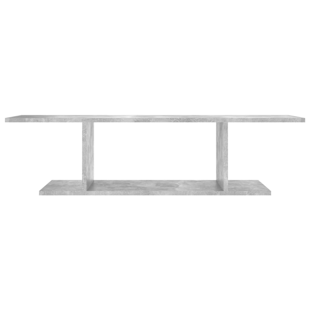 væghængt tv-skab 103x30x26,5 cm betongrå