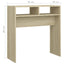 konsolbord 78x30x80 cm konstrueret træ sonoma-eg