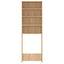 vaskemaskineskab 64x24x190 cm sonoma-eg