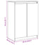 skab 60x36x84 cm massivt fyrretræ