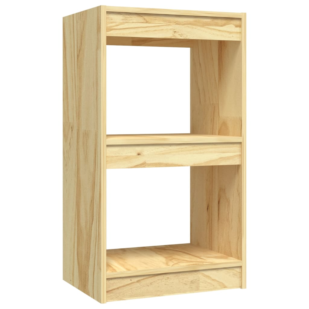 bogreol 40x30x71,5 cm massivt fyrretræ