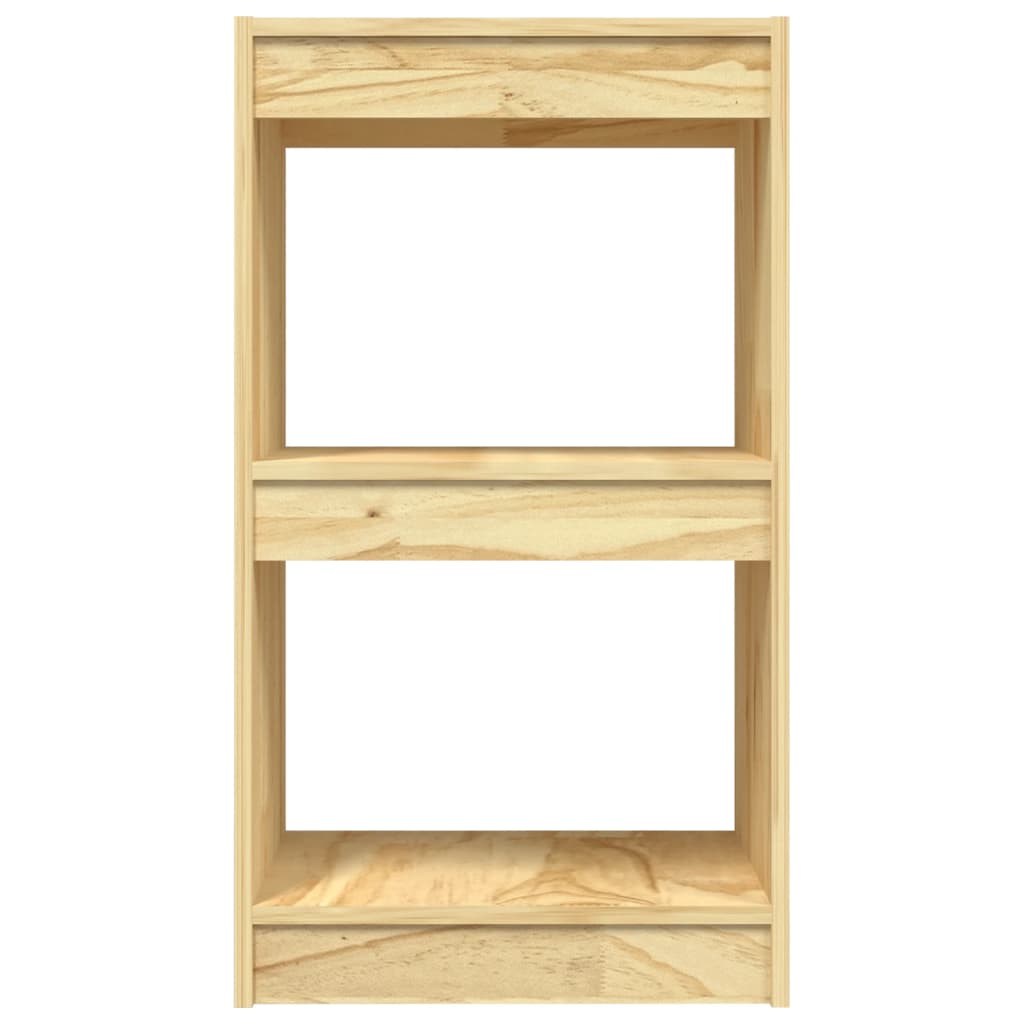 bogreol 40x30x71,5 cm massivt fyrretræ