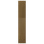 bogreol/rumdeler 40x30x167,5 cm massivt fyrretræ gyldenbrun