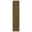 bogreol/rumdeler 80x30x135,5 cm fyrretræ gylden brun