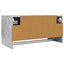 garderobe 70x32,5x35 cm konstrueret træ betongrå