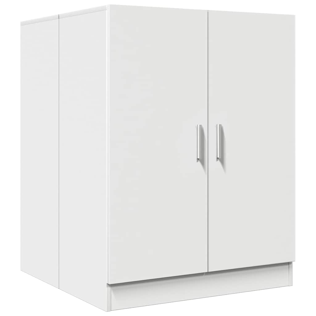 vaskemaskineskab 71x71,5x91,5 cm hvid